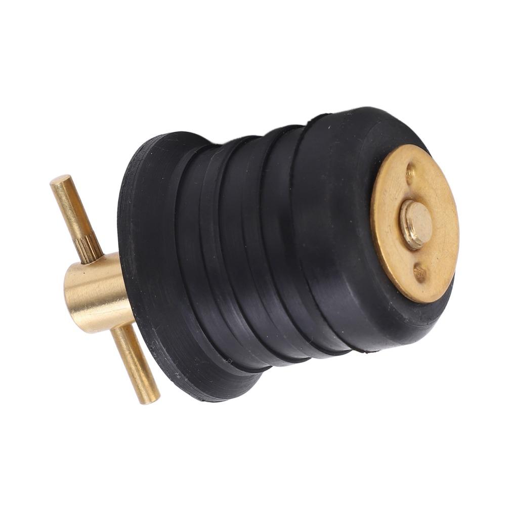 Rubber Seal Drain Plug Brass Material Brass Drain Plug Marine Drain Plug Watercraft Maintenance