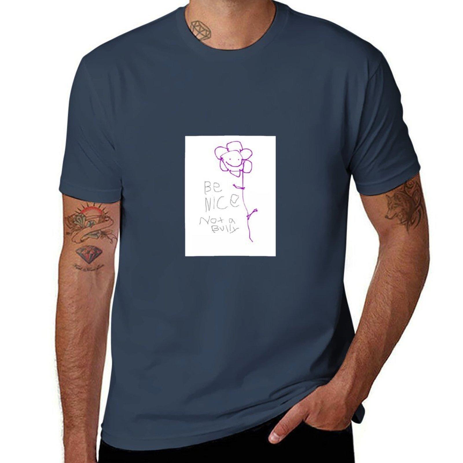 Be Nice Not A Bully Tshirt Lightweight Sport Basic Tshirt S
