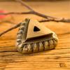 Metal Vajra Gold Dorge Antique Dorjes Buddhism Dorjes Phurba Amulet Ritual Items of Tibetan Buddhism Fengshui Ornament