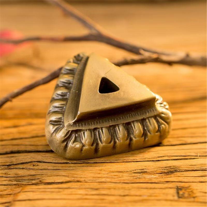 Metal Vajra Gold Dorge Antique Dorjes Buddhism Dorjes Phurba Amulet Ritual Items of Tibetan Buddhism Fengshui Ornament