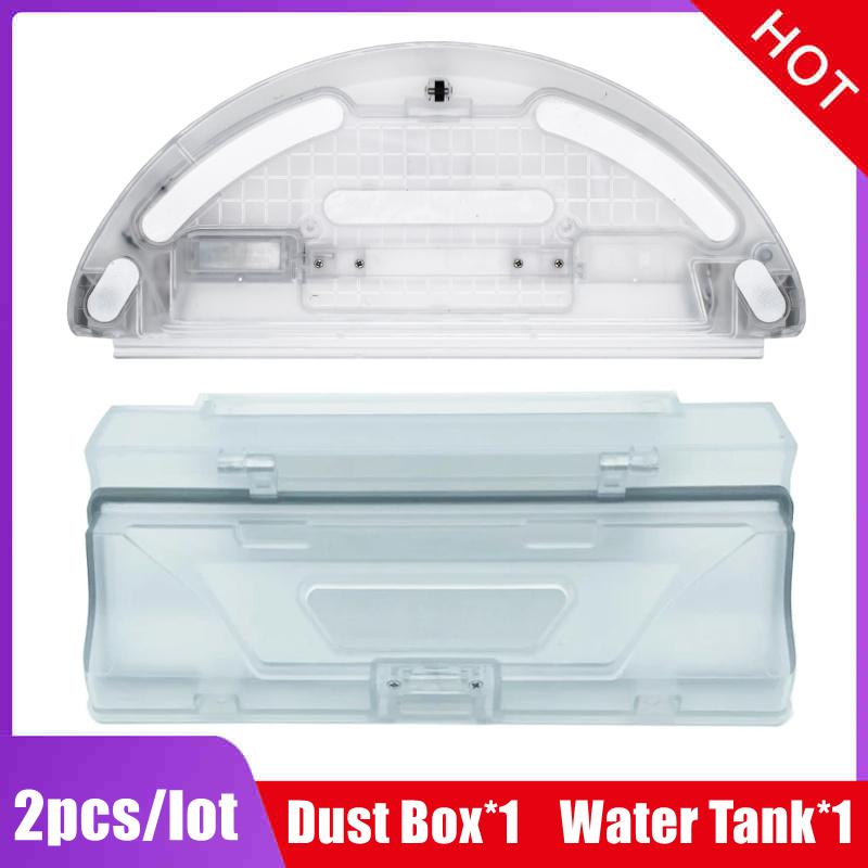 For XiaoMi Mi Robot Vacuum-Mop 2 Lite 2 Pro MJST1S MJST1SHW BHR5044EU Water Tank Dust Box Mop Cloth Spare Parts Accessroies