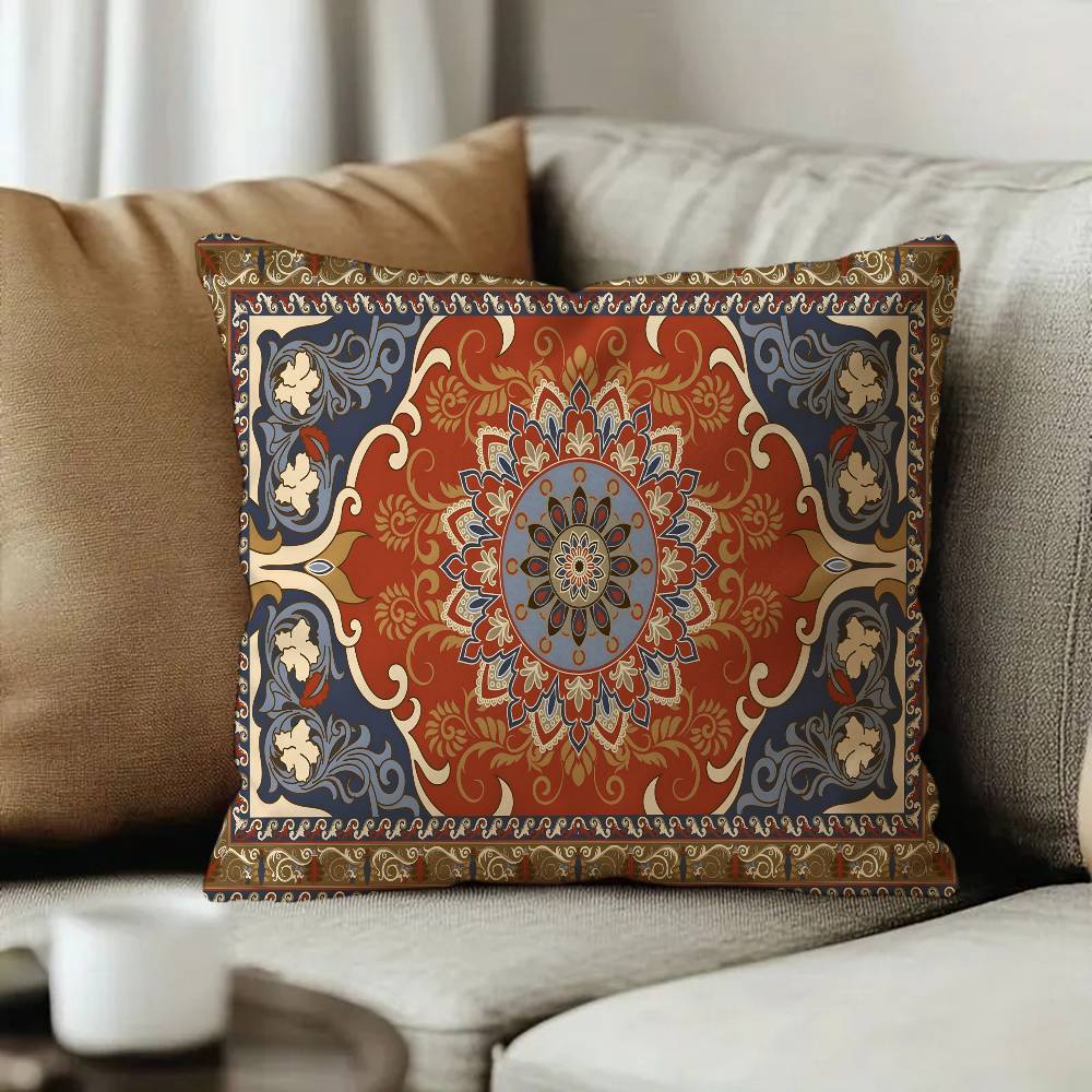 Persian carpet Pillow Cover for Bedroom Room and Living Room Sofa Decorative Cushion Cover