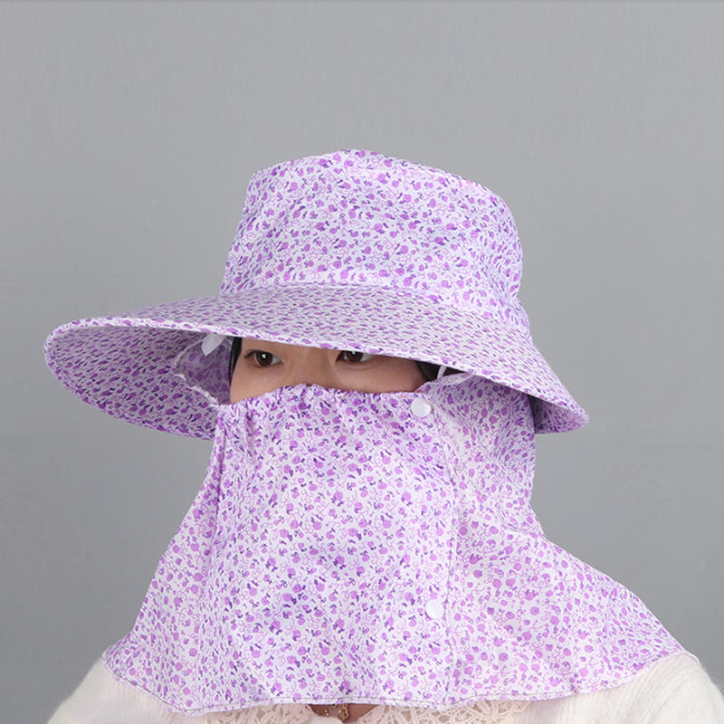 Outdoor Sport Tea Picking Hat Cycling Sun Hat Women's Outdoor Work Sun Hat