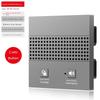 Type 86 Hotel Room Wall-Mounted Telephone Emergency Call Hands-Free Telephone Panel Hospital School Sos Pager