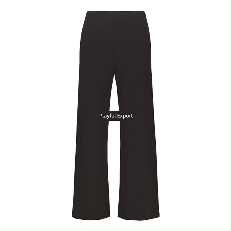 

Skims Kardashian Оригинальный Дженни Мягкий Домашний Трикотажный Модал Супер Удобный Пижамный Костюм Onyx Black Trousers M