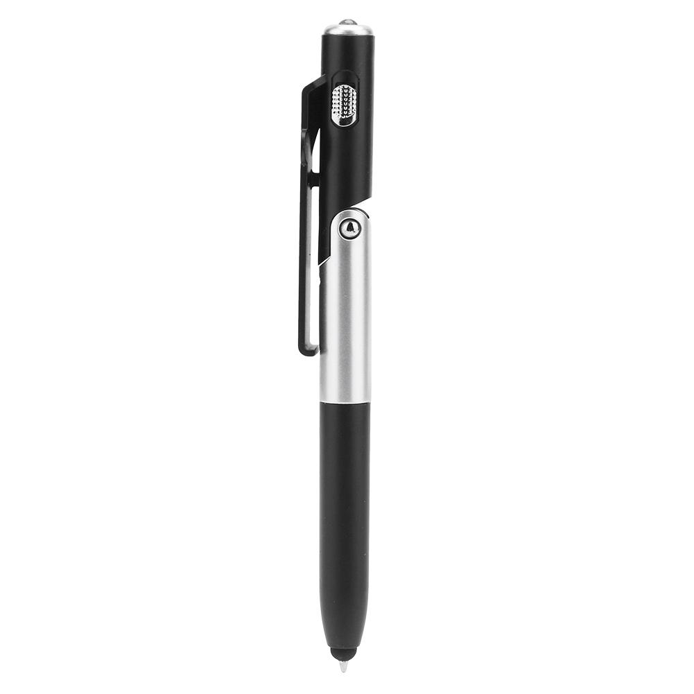 1pcs 4 in 1 Ballpoint Pen with Folding Phone Holder Ball Point Pen Black Ink Pen for School Office Teachers