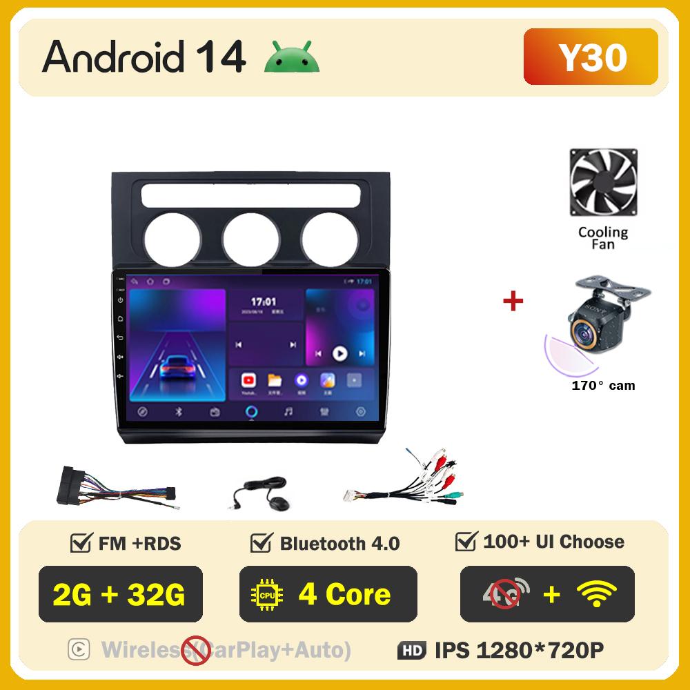 Pentru Volkswagen Touran 1 2003-2010 Radio Auto Android Stereo Unitate Principală Navigație GPS Ecran Tactil Mirror Link Sistem Inteligent