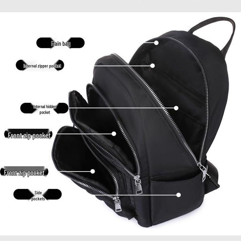 Τσάντα Χιαστί Μικρό Σακίδιο | Διπλής Χρήσης Ύφασμα Oxford