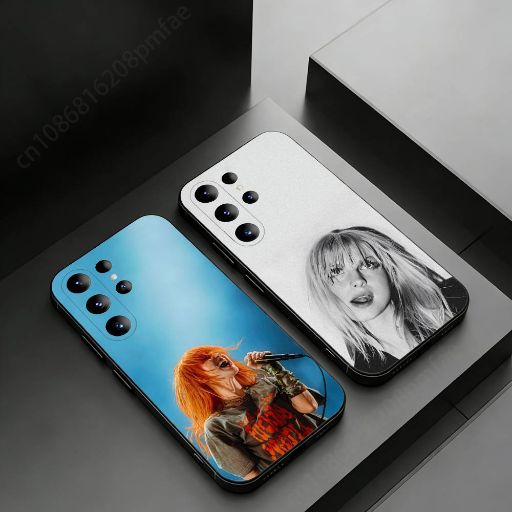 P-ParamoreS Band Phone Case for Samsung Galaxy S20,23 Ultra S24,22 Plus S25,26,21FE TPU Cover