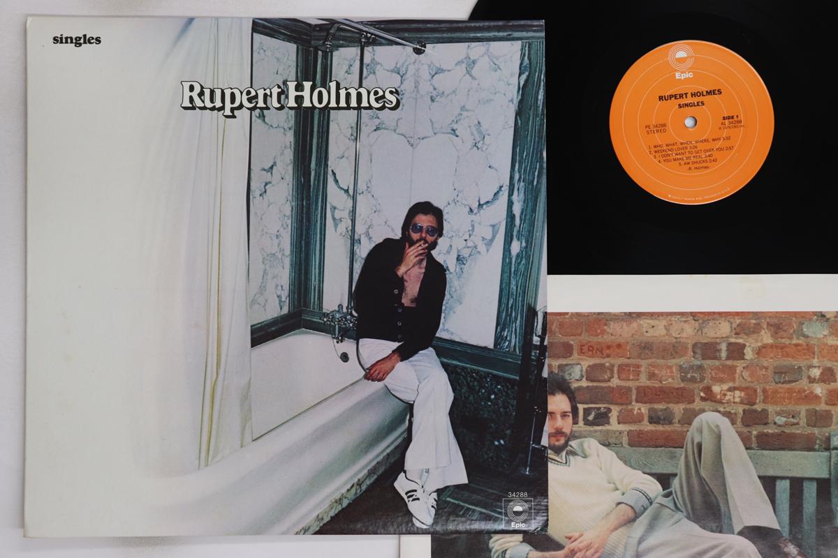 

LP Record RUPERT HOLMES - Singles PE34288 EPIC 1976 US Rock Used