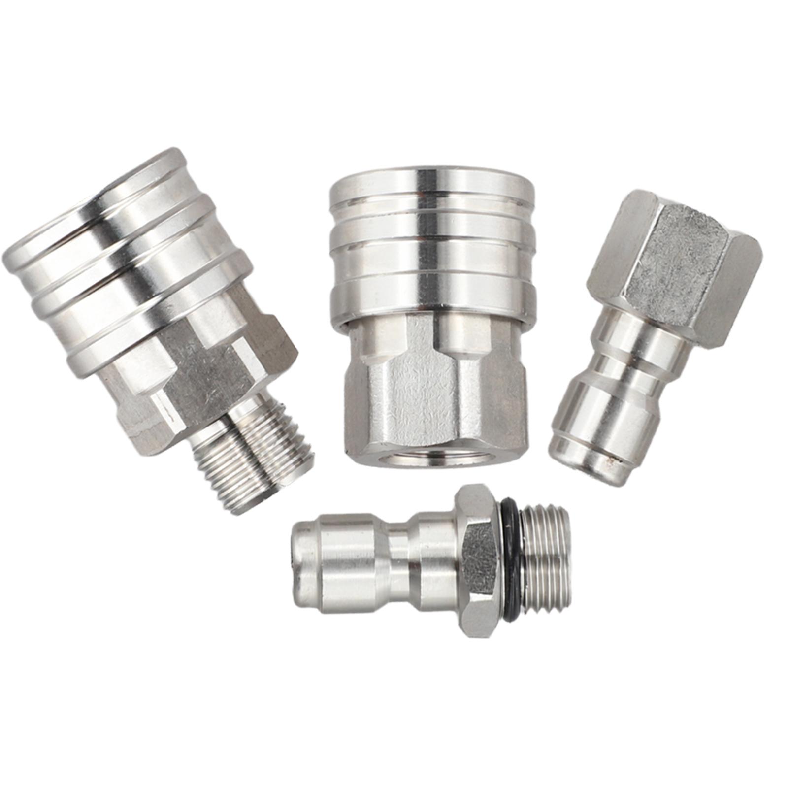 

Pressure Washer Setup As Picture Quick Connect NPT High Pressure Washer Adapter Drain Long-lasting Performance China Mainland