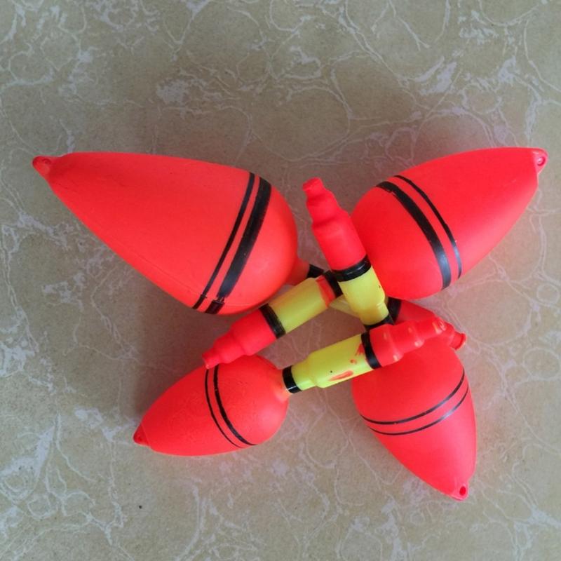 Black Anti Glares Saltwater Fishing Buoys Large Plastic Float For Surfcasting And Wind Conditions