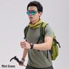 Bamboo Cotton Men's Short Sleeve Round Neck T-shirt - Breathable, Casual, Trendy Korean & Hong Kong Style for Spring/Summer
