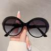 Vintage Round Sunglasses Women Fashion Gradient Multicolor Outdoor Shades Ins Trendy Stylish Brand Design Sun Glasses