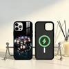 LNGSHOT Hip-hop Phone Case For iPhone17,16,15,14,13,12,11 Plus,Pro Max Magnetic For Magsafe Wireless Charging