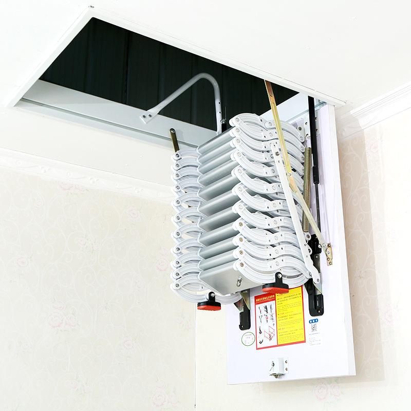 Guan Gu Retractable Anti-Slip Attic Stairs for Indoor Use