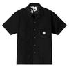 Pretty Green Mens Regular Short-Sleeved Shirt