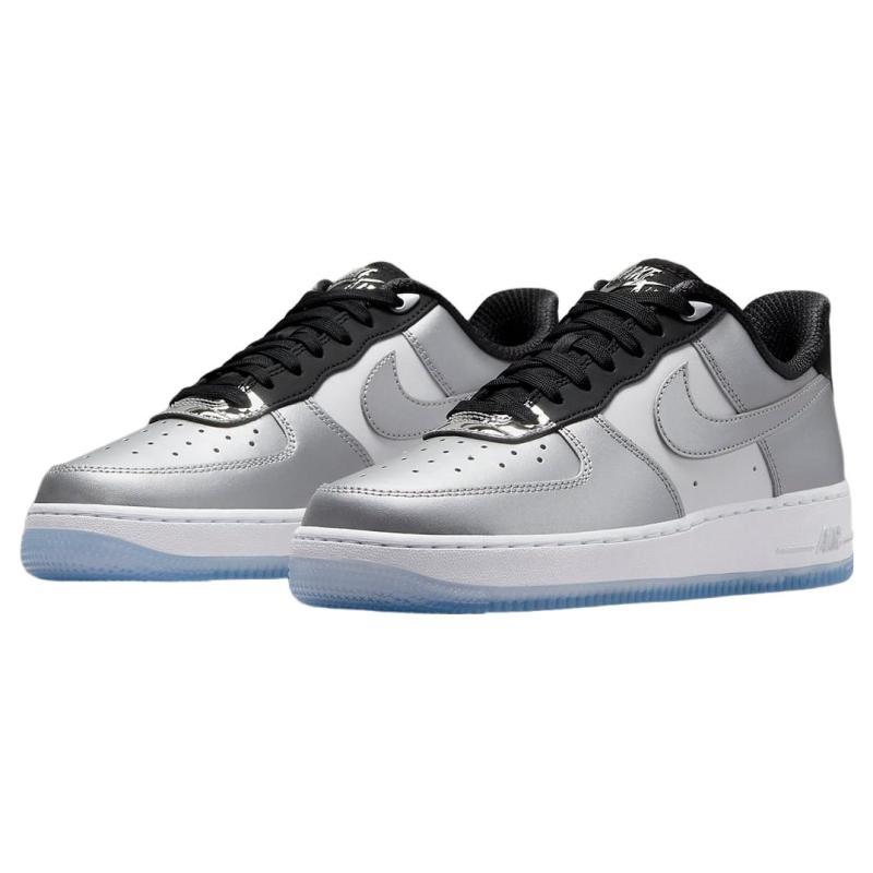 Nike Air Force 1 Low SE Chrome Pack Metallic Silver Sneakers DX6764-001