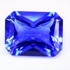 Beautiful Natural Blue Fantastic Tanzanite 10-12 Ct Princess Cut Gemstone