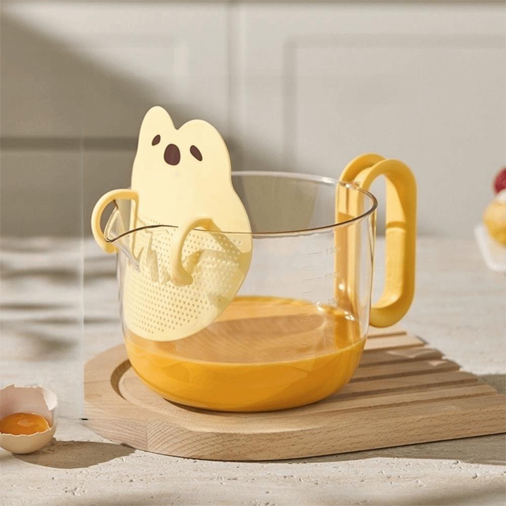 Built-in Filter Plate Strainer Bowl Equipped with Filter Plate Egg Filter Basin  Kitchen Supplies