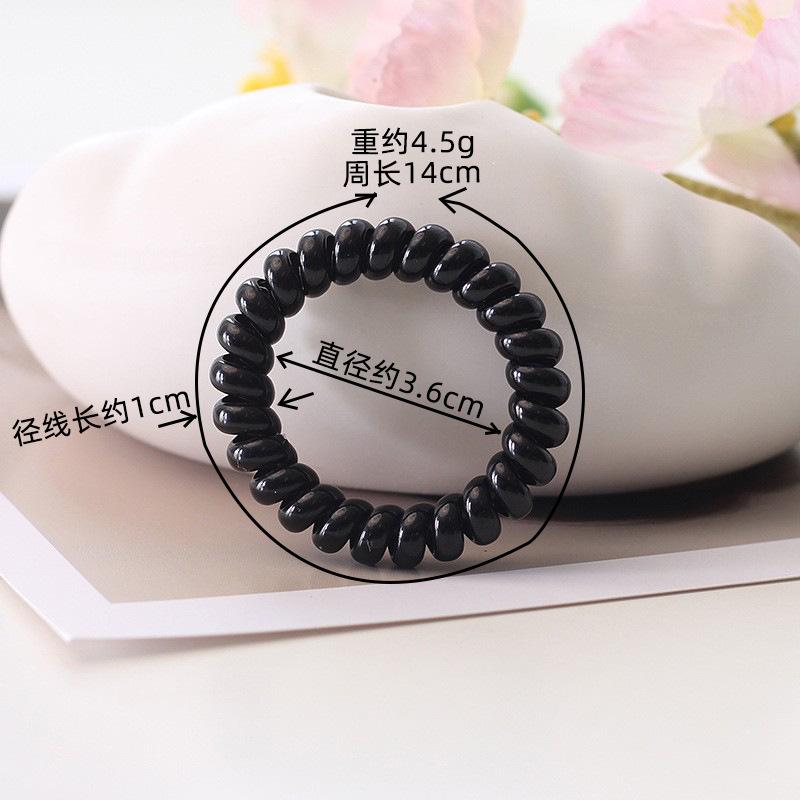 New Color Phone Cable Headband Simple Waterproof Hair Band Girl Versatile Hair Rope Adult Phone Band Rubber Band Hair Accessories