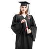 Grad University Mortarboard Hat Graduation Gown Set 2023 Happy Graduation Bling Removable Tassel