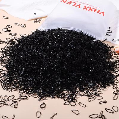 1000/2000 Stück Mädchen Elastische Haargummis Geschenk Gummiband Stirnband Kinder Pferdeschwanzhalter Bänder Kinder Ornamente Haarschmuck