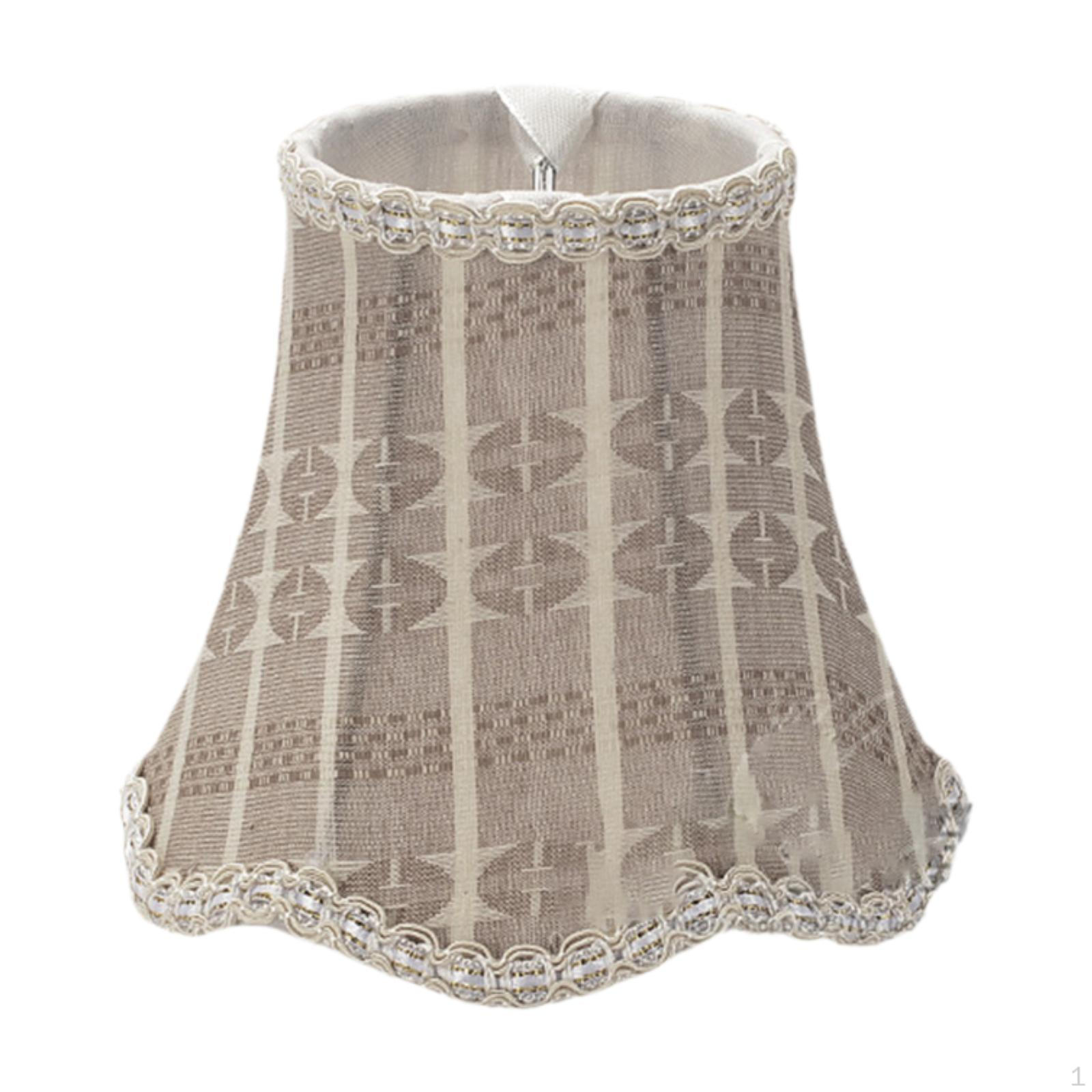 

Люстра Тканевый абажур для подвесных ламп Аксессуары Легкая сборка Романтичный Декоративный Клип на Style B