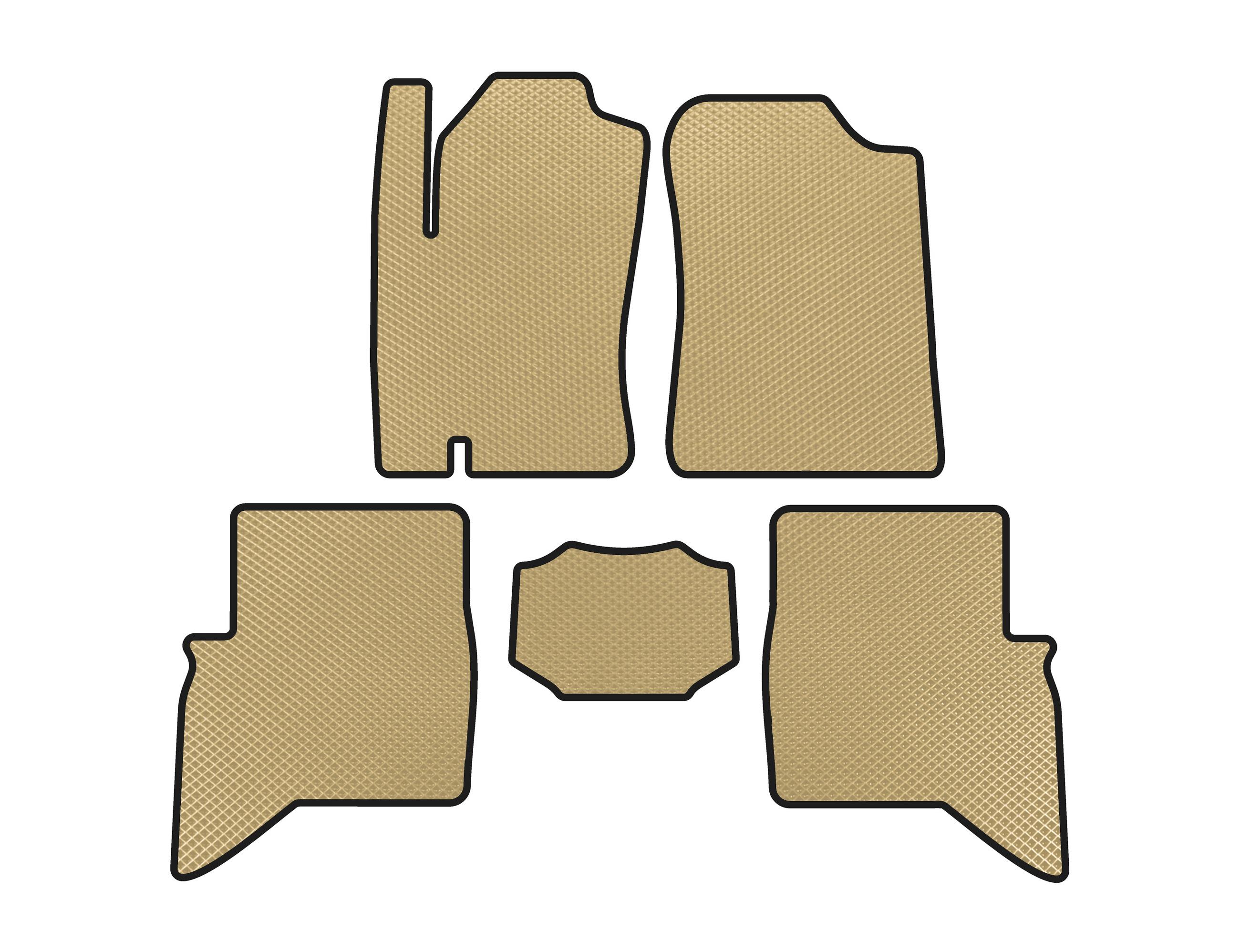 

EVA mats (Beige) for Daihatsu Terios 2006-
