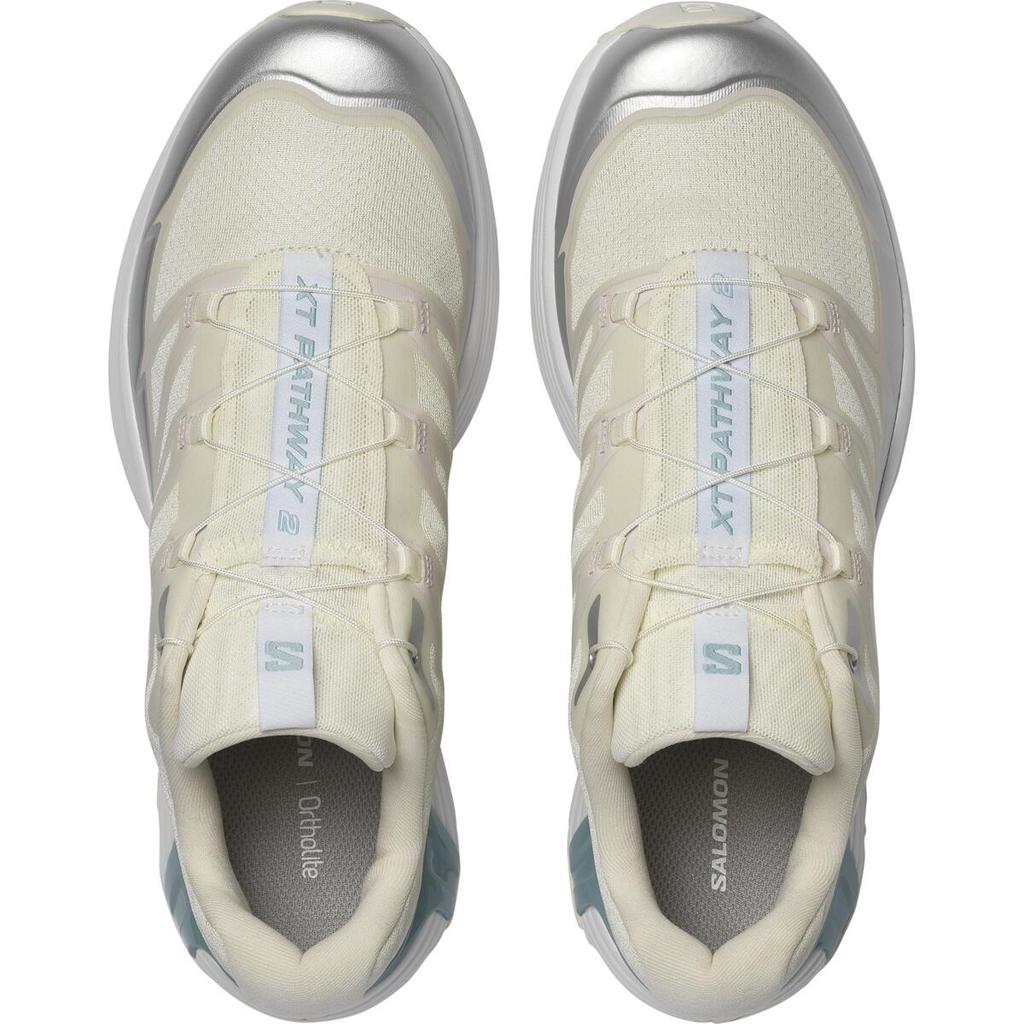 SALOMON XT Pathway 2 Fabric Low top Casual Running Shoes Unisex White
