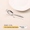 316 Stainless Steel Baby Feeding Spoon Children's Eating Spoon  Toddler Mealtimes