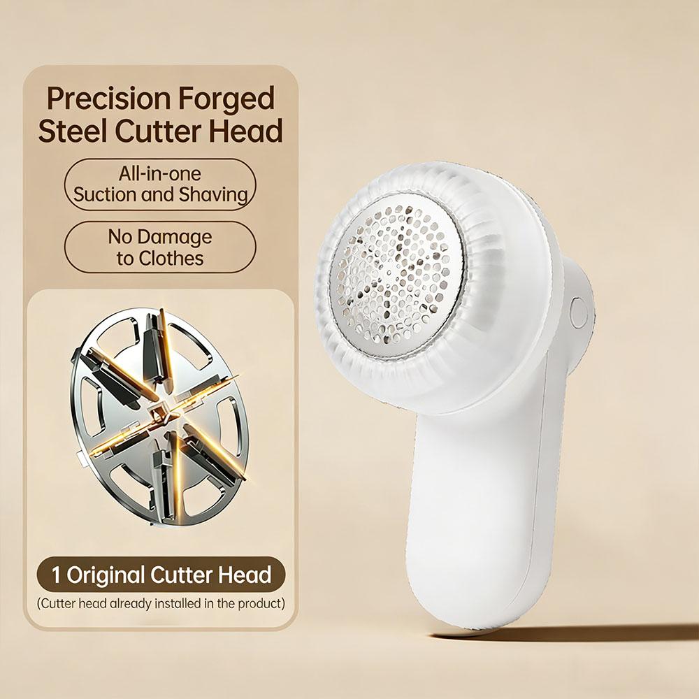 Pill Remover, Powerful 6 Blades LCD Display Electric Pill Remover Type-C Rechargeable Cordless, Easy to Carry for Sweater Fabric