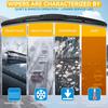 Erick's Wiper Front Hybrid Wiper Blades For Mazda 3 Axela BM BN 2014 - 2018 Windshield Windscreen Window Rain Brushes 24"+18"