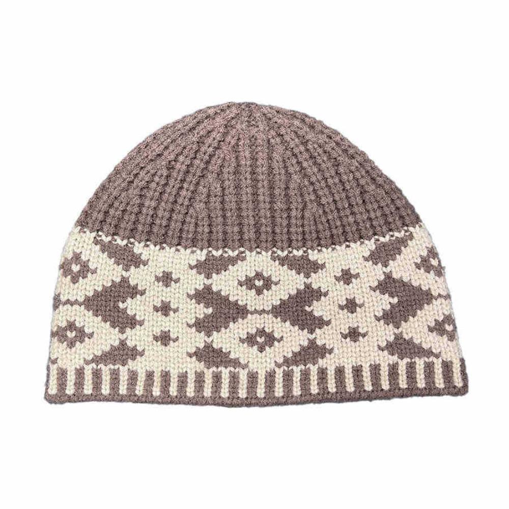 Keep Warm Winter Hat Thickened Pompoms Hat Casual Knitted Cap  Women