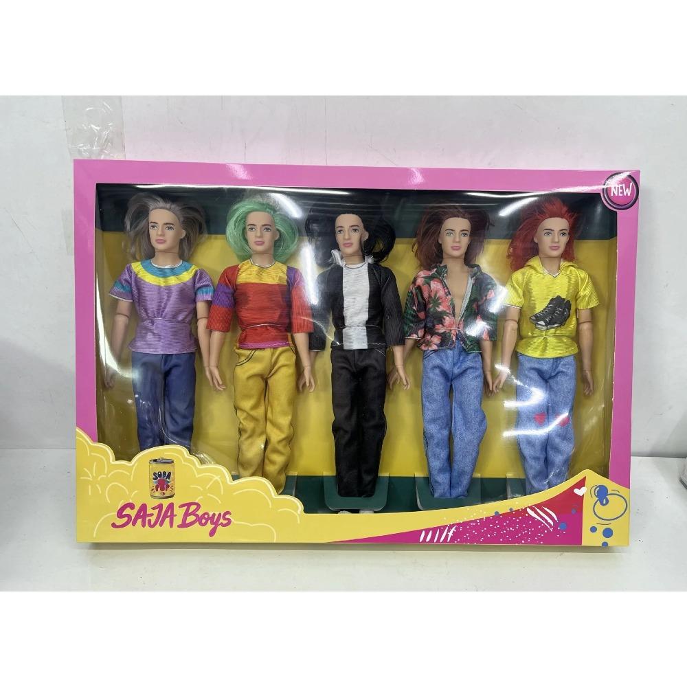 11.5 Inches K-Pop Demon Hunters Band Action Figures Desktop Decoration Model Doll Trendy Toys Girl Surprise Gifts Collectible