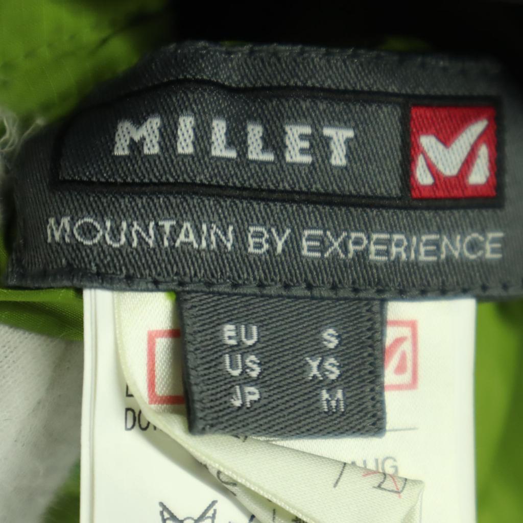 MILLET reversible One point logo Long sleeve Down jacket M Green system Men's Used