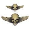 3D Metal Devil Skull Car Emblems Sticker Auto Badge Sticker Bumper Decal for Car SUV Truck Motorbike