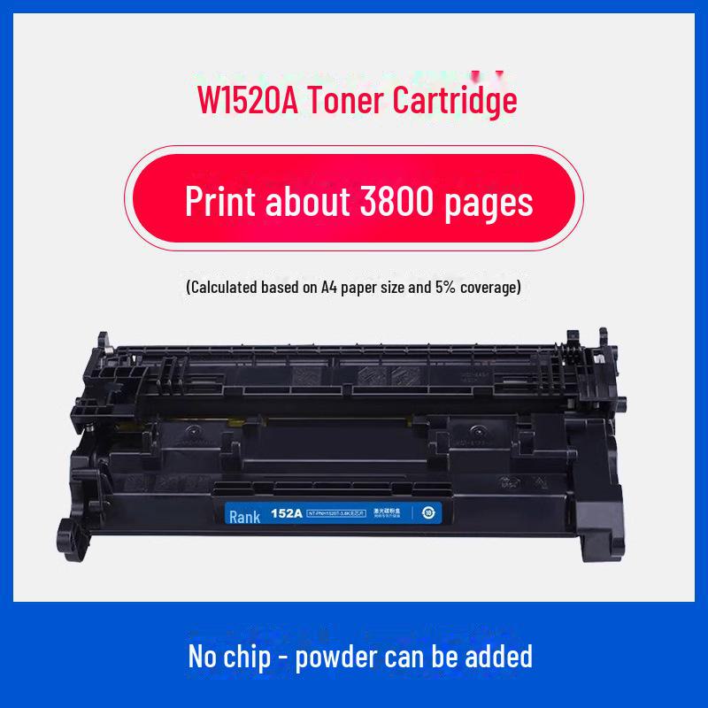 

Gezhige Toner for HP w1520a/x: Compatible with 4004dw, 4104dw, 4104fdn, 4104fdw.