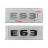 C200 E200 For Mercedes Benz New 3D ABS Chrome Rear Trunk Badge Decal E43 E53 E63 S Emblem Logo Sticker For Mercedes Benz AMG W21