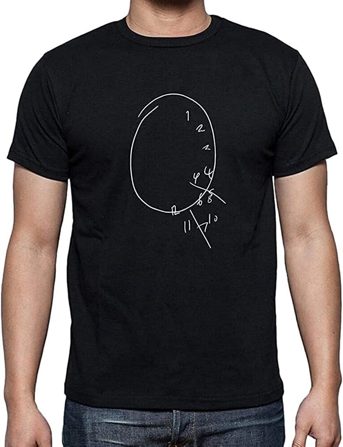 Clock Drawing Will Graham Cult Tv Lecter T-Shirt Unisex Gift Men s M чёрный