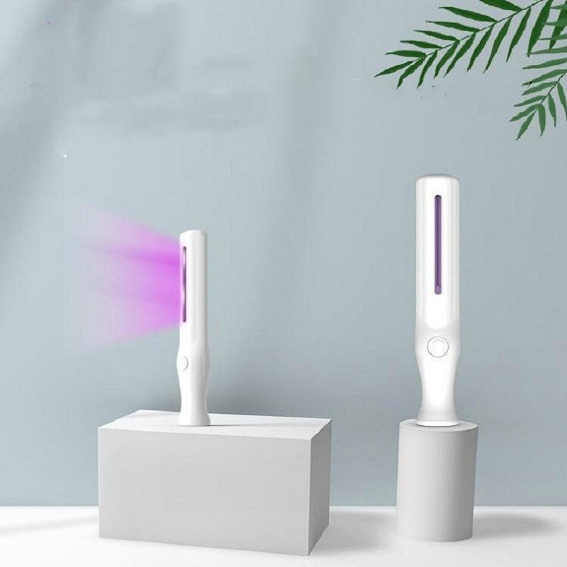 5W Tragbare UV-Bakterienlampe Tierdesinfektion Ozon-Sterilisator Licht Zuhause Milbenabtötung Sterilisation Ultraviolette Röhrenlampe 35 * 178mm