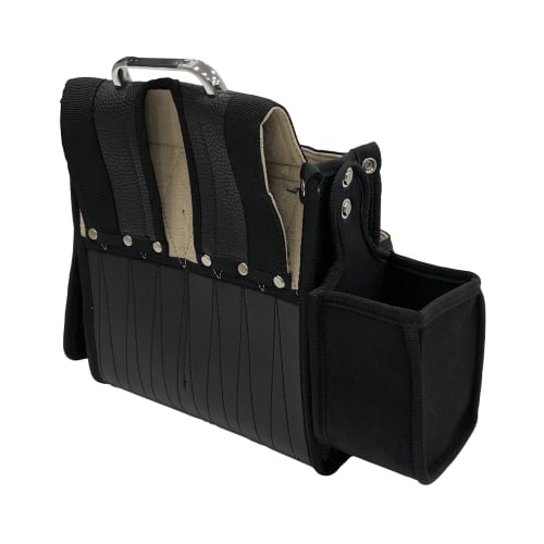 SK11 Takumi Temporary Frame Carpenter Nail Bag, Large, Reinforced Bottom, with Inner Pocket, Holds Chisels, Leather, SC-12