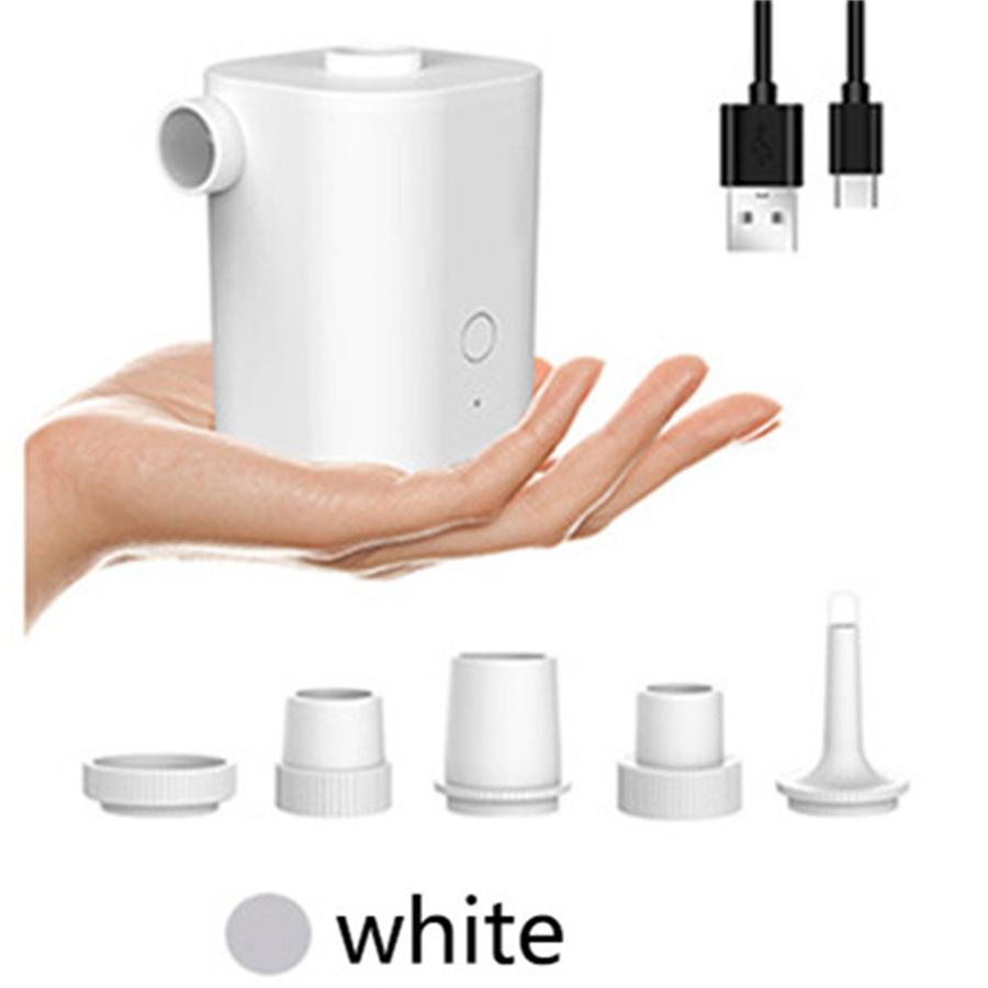 Portable Mini Air Pump With 2500Mah Battery Usb Rechargeable To Inflate Deflate