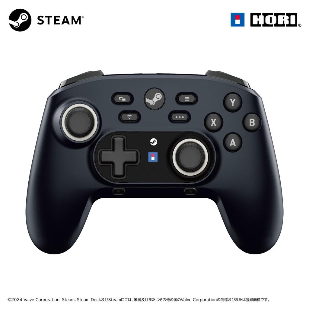 Trådløs Horipad for Steam (Midnight Black)