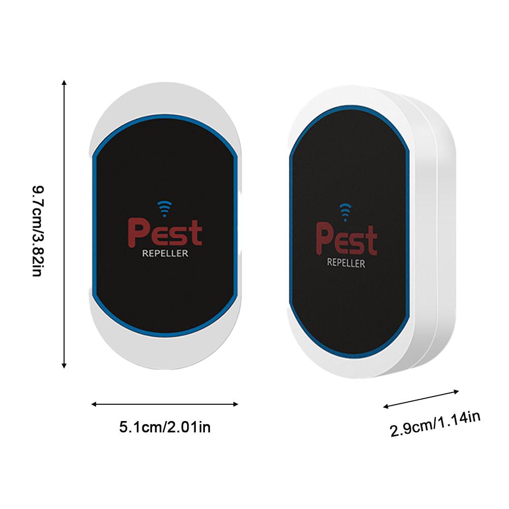 EU/UK/US Plug Ultrasonic Intelligent Frequency Conversion Insect Repellent House Indoor Mosquito Repellent for Baby
