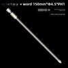 BROPPE Magnetic Cross Screwdriver with Electric Drill and Pneumatic Nozzle Head