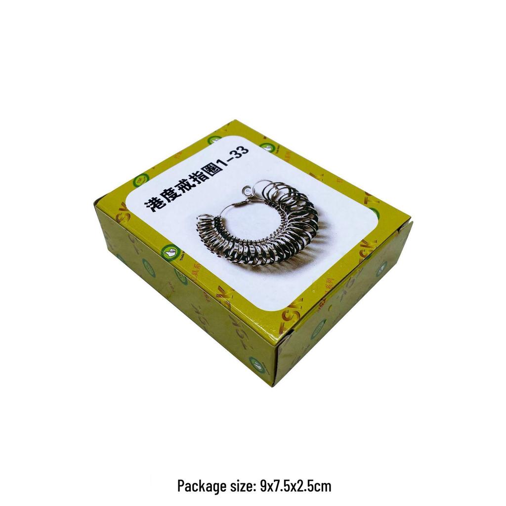 Adjustable Metal Ring Sizer and Measurement Tool