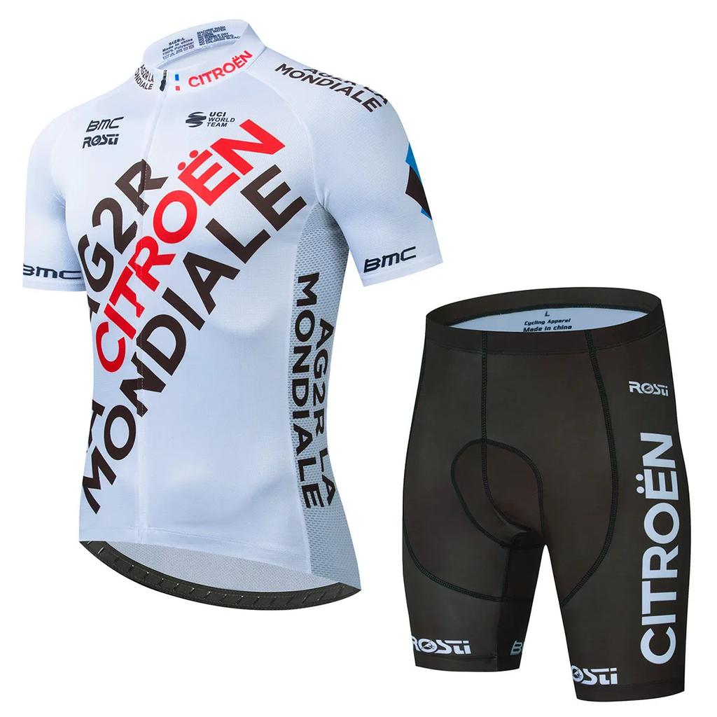 Cycling Jersey Sets - Unisex Short Sleeve MTB & Road Bike Clothing - Breathable, Lightweight Team Design