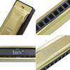 G 20 Mouthorgan 10 Holes 20 Tones Key of G Blues Harmonica with ABS Box for Beginners Music Lovers Christmas Gift Wind