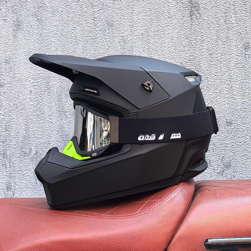 Off-Road Helmets Kids Teens Electric Bike Helmets Men and Women Rally Helmets Mountain Bike Riding Downhill